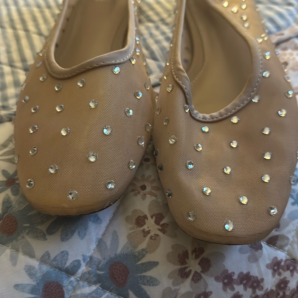 Casual mesh flats very cute